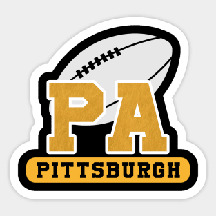 Pittsburgh Football Team Sticker